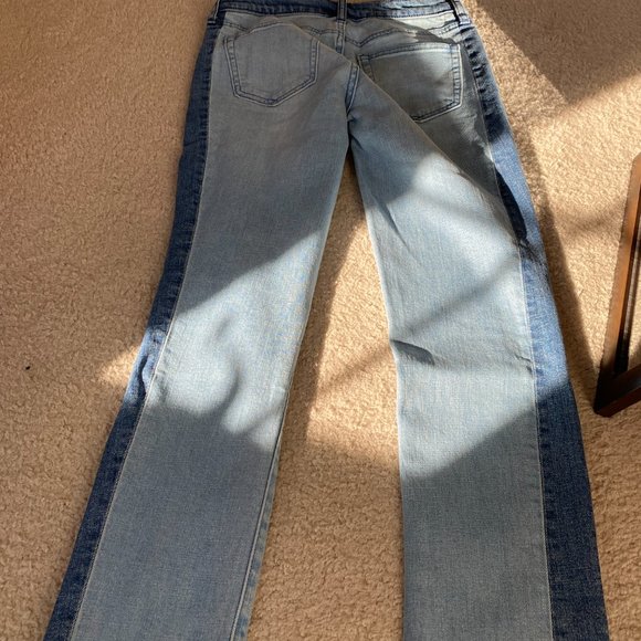 GAP Two-toned Distressed Jeans - Picture 4 of 15